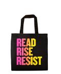 Read Rise Resist Tote Bag (Pink to Yellow)